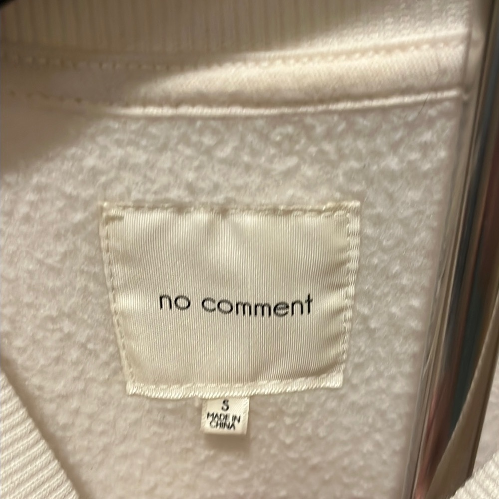 Sunrise Embroidered White Sweatshirt - Picture 2 of 11